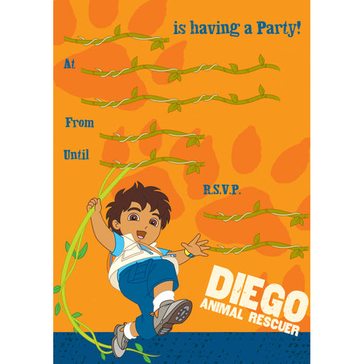 Invite Pad Go Diego Go