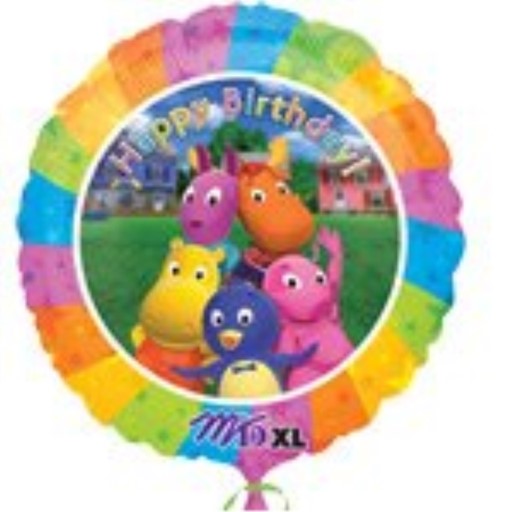 Backyardigans Happy Birthday Foil Mylar Balloon (1Ct)