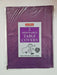 Disposable Purple Table Cover 2pk