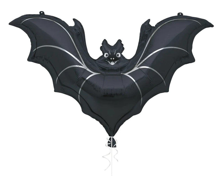 Unique Party 32'' Black Bat Jumbo Foil