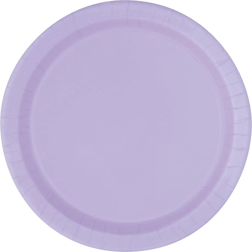 Unique Party Lavender Paper Plates 16pk