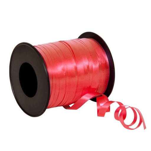 Unique Party Red Balloon Curling Ribbon 91.4m (100yds)