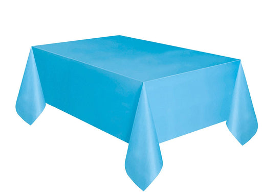 Unique Party Soft Blue Plastic Party Table Cover