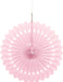Unique Party Soft Pink Paper Fan Decoration