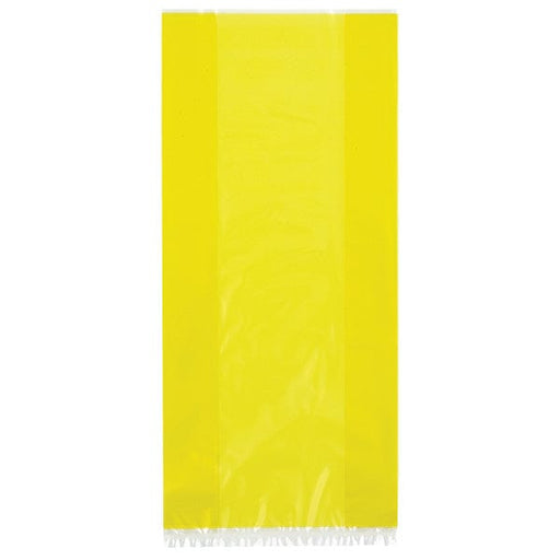 Unique Party Yellow Cellophane Bags 30pk