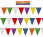 Rainbow Flag Bunting 25 Pennants - 7M