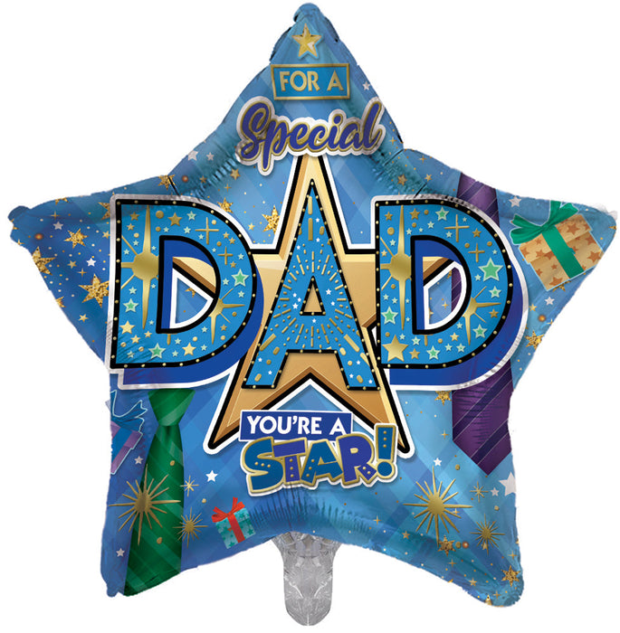 Special Dad, You'Re A Star 18 Inch Star Balloon
