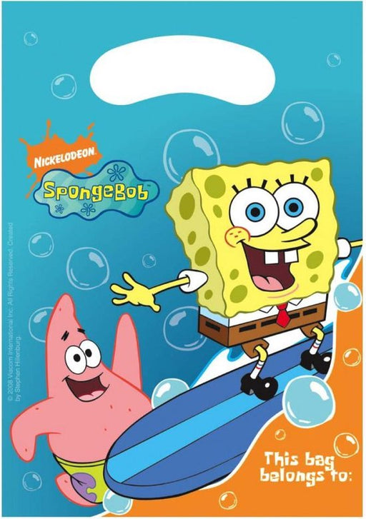 Spongebob Squarepants Lootbags 6pk