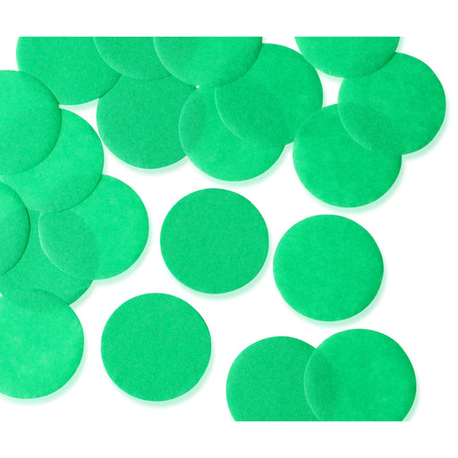 Green Circular Paper Balloon Confetti 250G