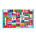Multi Nations Flag 5X3Ft