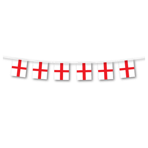 England Large Fabric Flag Bunting 5M