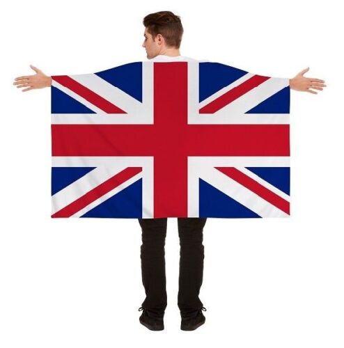 UK Flag Cape