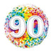 18'' Foil Rainbow Confetti 90