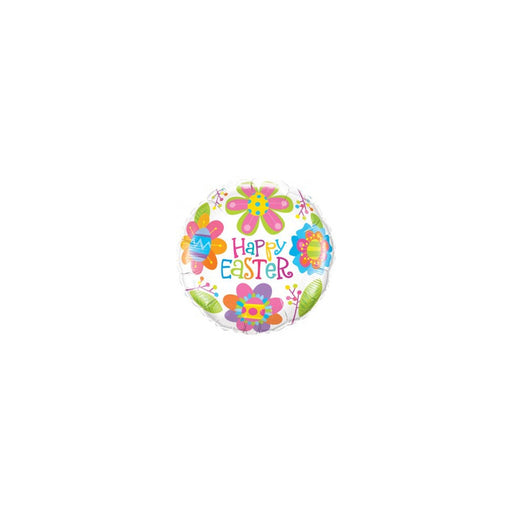 18'' Easter Colourful Blossoms Foil Balloon