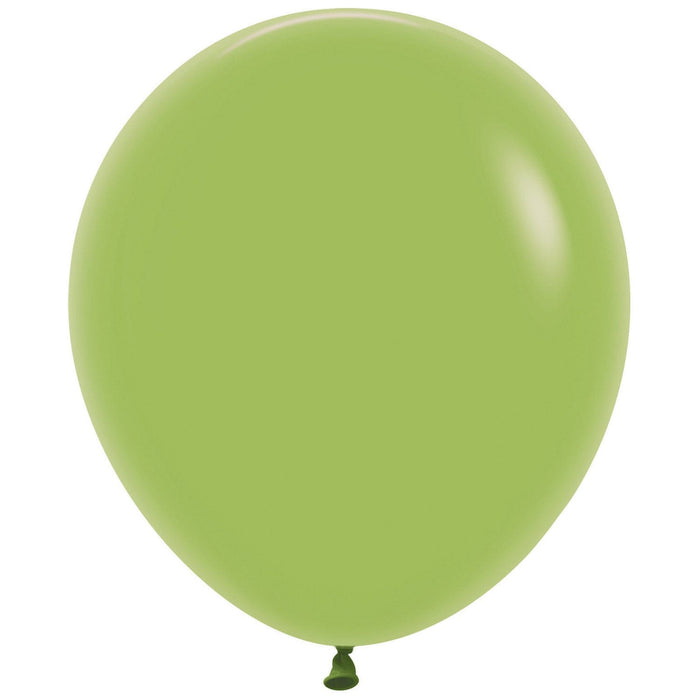 Sempertex Latex Balloons 18 Inch (25pk) Fashion Lime Green Balloons