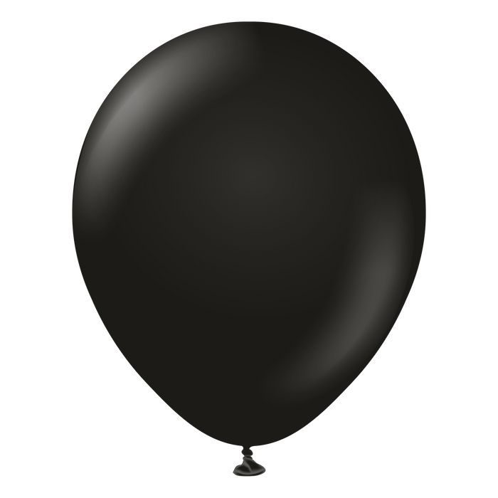 Standard Black Balloons