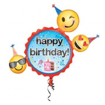 Super Shape Emoji Birthday Wishes