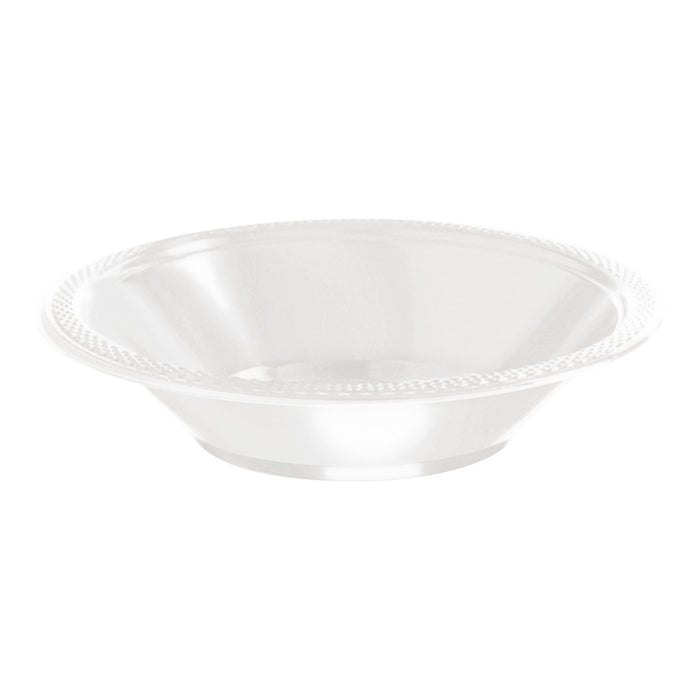 White Plastic Bowl 355Ml 20pk
