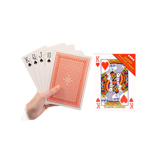 Giant Playing Cards Deck 52pk 17Cm X 12Cm