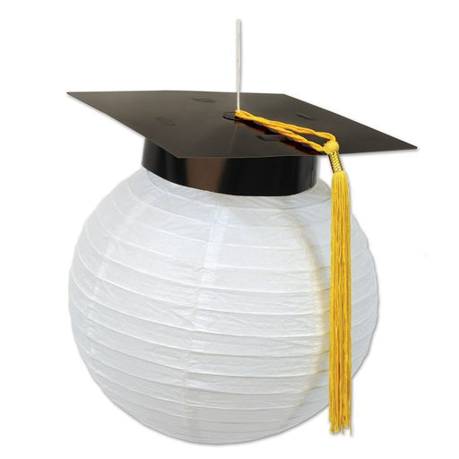 Graduation Cap Paper Lanterns 2pk
