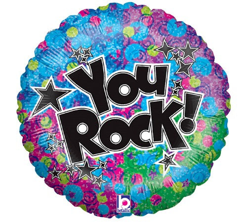You Rock 18'' Mylar Balloon