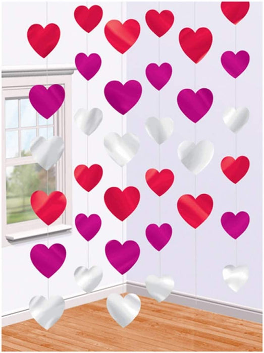 Hearts String Decoration 2.1M