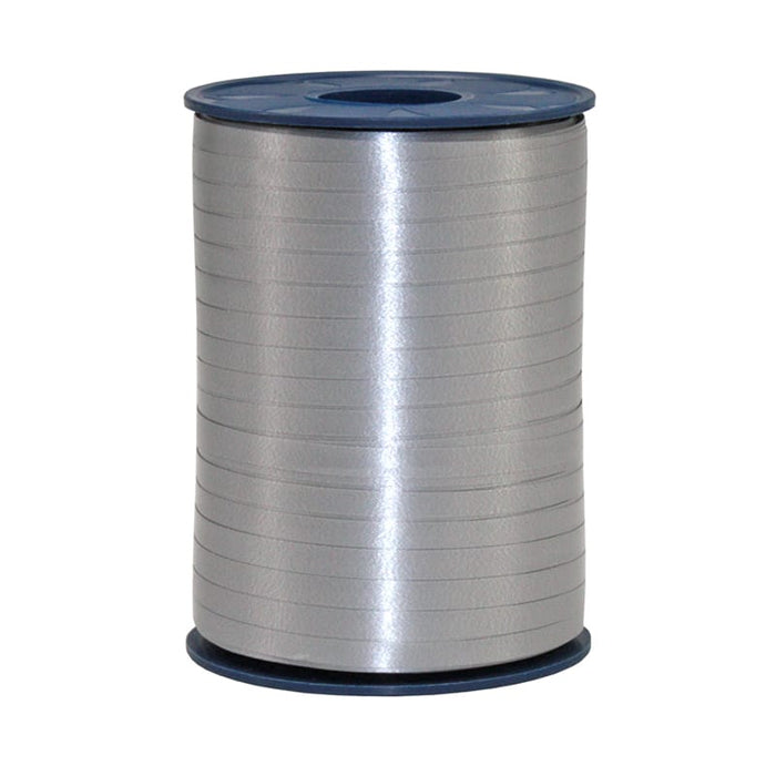 Silver Curling Ribbon 5mm x 500m