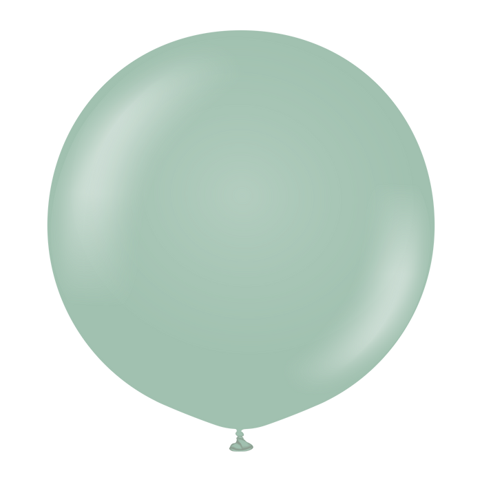 Retro Winter Green Balloons