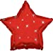 Red Sparkle Star Balloon