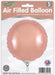 Rose Gold Round (9 Inch) Packaged 5pk