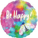 Be Happy 17'' Foil Balloon