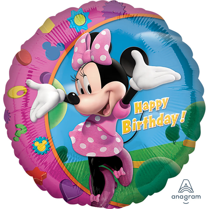 18'' Foil Minnie Happy Birthday