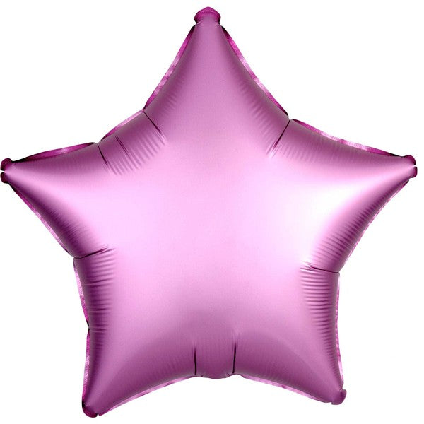 18'' Flamingo Satin Luxe Star Foil