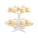 Gold Foil Cardboard Cupcake Stand