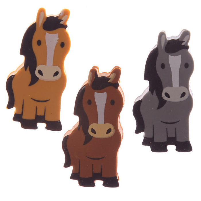 Pony Stable Eraser Set 3pk