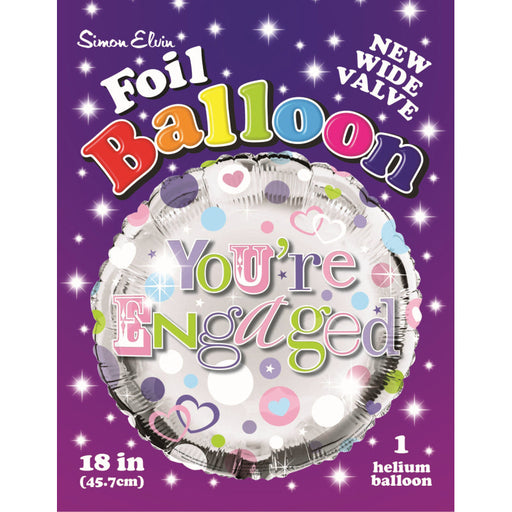 18'' Foil Balloon Engaged