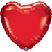 36'' Ruby Red Heart Foil