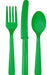 Forest Green Cutlery Set 24Pc