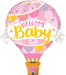 42'' Welcome Baby Pink Balloon Shape