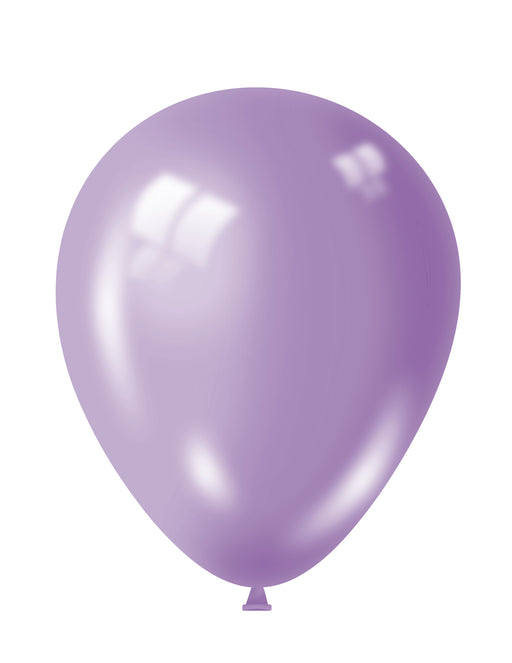 12" Lavender Shiny Balloons 15pk