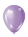 12" Lavender Shiny Balloons 15pk