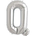 34'' Super Shape Foil Letter Q - Silver