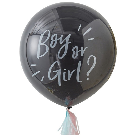 36'' OH BABY GENDER REVEAL LATEX BALLOON