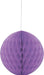 Light Purple Paper Honeycomb Ball Decoration