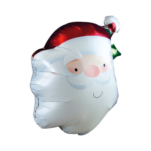 Santa Head Foil Balloon 57 X 52Cm