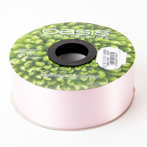 Baby Pink Poly Ribbon 50mm x 91m (2'' x 100yds)