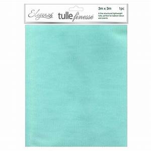 Turquoise Blue Tulle 3M X 3M 1Pk
