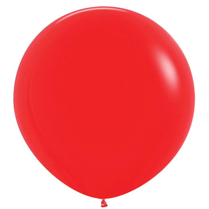Sempertex Latex Balloons 36 Inch (2pk) Fashion Red Balloons