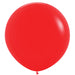 Sempertex Latex Balloons 36 Inch (2pk) Fashion Red Balloons