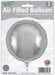 Silver Round (9 Inch) Packaged 5pk